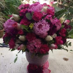 Özel Tasarım Şakayız ve Beyaz Güller